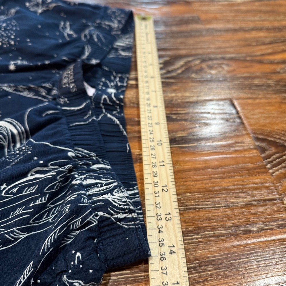 Victoria's Secret Size M Navy Blue Pegasus Celestial Print Jogger Pajama Pants - Picture 4 of 6
